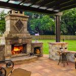 lattice-cover-stone-fireplace-outside