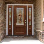 Signet Door with stone pillars